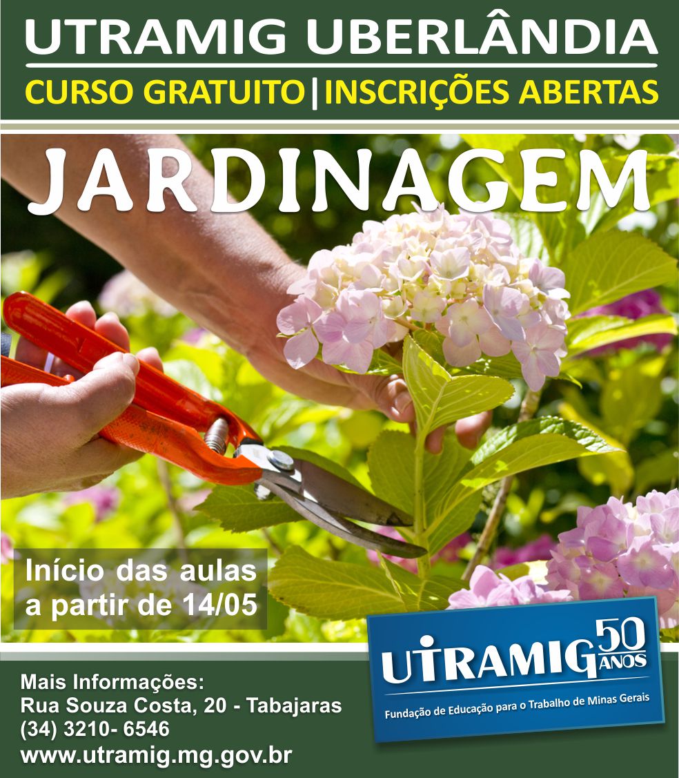 Curso Jardinagem Uberlandia Maio 2016 2